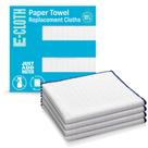 Pano de substituição de toalhas de papel reutilizável E-Cloth 4 unidades