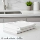 Pano Mágico Sherpa Branco Super Macio e Absorvente Kit 10un 25x25cm ou Kit 2un 48x68cm Limpeza Profissional HomeLar Pano Mágico Sherpa Branco Super Macio e Absorvente Kit 10un 25x25cm ou Kit 2un 48x68cm Limpeza Profissional HomeLar