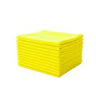 Pano Microfibra 38x38cm Amarelo Com 20 Unidades Pano Microfibra 38x38cm Amarelo Com 20 Unidades