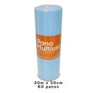 Pano multiuso 30cm x 30m picotado NOBRE azul Pano multiuso 30cm x 30m picotado NOBRE azul