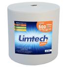Pano Multiuso Limtech - 33cm X 300m - 600 Folhas - 70g/m² - Branco