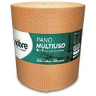 Pano multiuso SLIM 28cm x 300m - 600 panos picotado NOBRE laranja Pano multiuso SLIM 28cm x 300m - 600 panos picotado NOBRE laranja