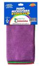 Pano para Limpeza BAIANINHA Microfibra 30x30cm Pacote com 3un