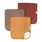 Panos de arroto para bebês Copper Pearl, pacote com 3, 53 x 25 cm de algodão Panos de arroto para bebês Copper Pearl, pacote com 3, 53 x 25 cm de algodão