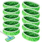 Panos de limpeza a seco reutilizáveis, esfregões úmidos de microfibra, 10 unidades Panos de limpeza a seco reutilizáveis, esfregões úmidos de microfibra, 10 unidades