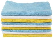 Panos de limpeza Amazon Basics Microfiber 40x30cm, pacote com 24