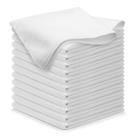 Panos de Limpeza de Microfibra USANOOKS - 12 Unidades (32x32cm) - Branco