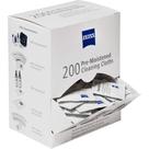 Panos de limpeza ZEISS pré-umedecidos para lentes 200 unidades