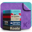 Panos de Microfibra para Limpeza de Lentes Koala Lifestyle, Pacote com 12