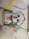Panos de prato estampados com overlock kit com 10 peças 42X60CM