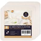 Panos de queijo S.CENG Grade 100 63,5 x 63,5 cm, pacote com 10 unidades, 100% algodão