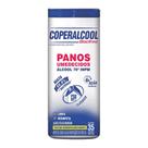 Panos Umedecidos Bacfree Álcool 70º INPM Coperalcool 35 unidades