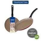 Panquequeira Tapioqueira 0,600ML Tramontina Turim Vermelho Antiaderente