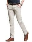 Pant Match Slim, cônica, elástica, casual para homens, 34 L x 31 L