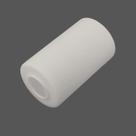 Pantalla de lámpara de vidrio opal blanco Vogue, cilindro 14x9 cm Pantalla de lámpara de vidrio opal blanco Vogue, cilindro 14x9 cm