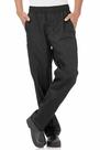 Pantalones de Chef Holgados con Ventilación para Hombre Chef Works, Negro, Talla M