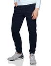 Pantalones Jogger para Hombre Match Talla 36 Azul Algodón