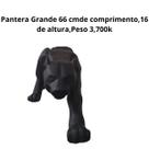 Pantera Gigante em Gesso: A Presença Imponente que Seu Espaço Pede!