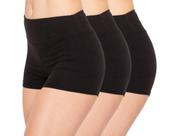 Pantis tipo Boyshort para Mujer ALWAYS Paquete de 3 en Negro