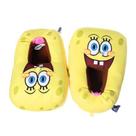 Pantufa 3d Bob Esponja Pelucia Solado De Borracha Pelucia Pantufa 3d Bob Esponja Pelucia Solado De Borracha Pelucia