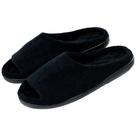 Pantufa Aberta Anatômica Elegance em Atoalhado - Preto - 35/36