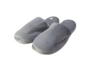 Pantufa adulto de poliester lisa