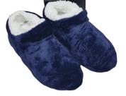 Pantufa Bota Lisa Feminina Masculina Forrada Super Quentinha