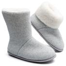 Pantufa Bota Polar Cano Alto Unissex Sola Antiderrapante Adulta e Infantil Super Quentinha e Fofinha