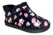 Pantufa Botinha Infantil Specht Forrada Com Pelo Para Menina