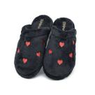 Pantufa Chinelo Coração Bordado Katurê Ref: 429-290-070