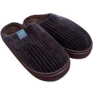 Pantufa chinelo de quarto fluer home em cotelê ref. ptf06148