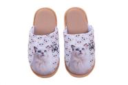 Pantufa chinelo feminino de gatinha