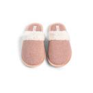 Pantufa Chinelo Liso em Plush Cotton Day 15008 Marrom
