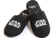 Pantufa Chinelo Star Wars Logo Darth Vader Galáxia Disney Zc