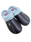 Pantufa Chinelo WK Antiderrapante de material sintético Bordada