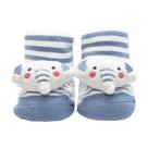 Pantufa com Chocalho Estímulo para os Primeiros Passos do Bebê - Clingo