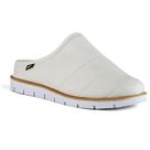 Pantufa de couro feminina Cozy Sleepy forrada em lã sintética Ref.:21521 Pantufa de couro feminina Cozy Sleepy forrada em lã sintética Ref.:21521