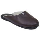 Pantufa de couro forrada em lã sintética Gramado Ref.:439 Pantufa de couro forrada em lã sintética Gramado Ref.:439