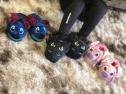 Pantufa de vários personagens adulto e Infantil