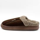 Pantufa Europa Filipe II Veludo Cotelê com Sherpa Masculina