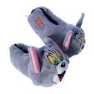 Pantufa fechada Tom quentinha 3D zona criativa Tom e Jerry
