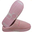 Pantufa feminina chinelo de quarto com solado de borracha tpr ref. ptf06149 Pantufa feminina chinelo de quarto com solado de borracha tpr ref. ptf06149