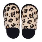 Pantufa Feminina Cotton Day Onça Estampada 18005