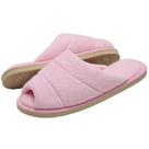 Pantufa Feminina em Atoalhado com Solado Plano Levite - Rosa - 35/36