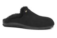 Pantufa Feminina Pegada Chinelo Com Pelos Em Lã Pantufa Feminina Pegada Chinelo Com Pelos Em Lã