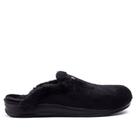 Pantufa Feminina Pegada Com Forro de Pelinho Preto