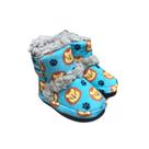 Pantufa ferpa botinha leao ref: 127 infantil