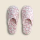 Pantufa Flower Microfibra Rosa - ACASA