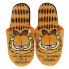 Pantufa Garfield Oficial Zona Criativa Tamanhos 33 ao 41 Chinelo De Quarto Presente Geek Original Garfild