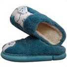 Pantufa Gato Da Sorte Chinelo De Quarto Feminino PU2581